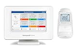 Honeywell Home Evohome Apartment plus Lösung, Smart Wi-Fi Zentrales Bediengerät Wi-Fi mit Touchscreen-Farbdisplay und Heizkörperthermostat (1) - Raum für Raum, kontrollierter Komfort, einfach