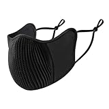 Lunaobrik Halbmaske | UV-Schutz Gesichtsmaske | Staubdichte wiederverwendbare Atmungsaktive Ice Silk Maske für Laufen Wandern Sport Reise Alltag Outdoor-Aktivitäten