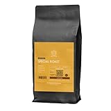KING'S COFFEE - SPECIAL ROAST - 1kg Premium Barista Espressobohnen - säurearmer Kaffee - kleine Chargen-Röstung aus Italien - feinster Arabica-Robusta Blend für Vollautomaten & Siebträger