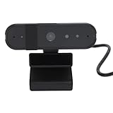 KAKAKE USB-Webcam, 1080P Autofokus-Gesichtserkennungs-Webcam, Multifunktionale Aluminiumlegierung mit Privater Abdeckung für Videoanrufe