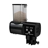 Berriphonia Futterspender für Fische – automatischer Schildkrötenspender 500 ml, Futterdosierer mit großer Kapazität für den täglichen Gebrauch, Reisen, Haus, Teich, Anfänger und Enthusiasten