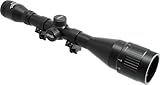 Walther Zielfernrohr ZF 6 x 42, Ø 42 mm Objektiv, Fernrohr für Luftgewehre, unbeleuchtet, inkl. Montageringe