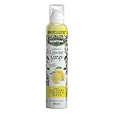 SPRAYLEGGERO Natives Olivenöl Extra Aromatisiert mit Zitrone 250 ml - durch die Praktische Sprühflasche Können Sie bis zu 90 % des Öls Einsparen