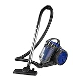 Oamger Beutelloser Staubsauger 3000W, leise, mit HEPA-Filter, 3L Dustbox, für Tierhaare/Teppiche/Hartböden, 5m Kabel mit Automatik-Aufrollung, kompakt & kraftvoll (3000W 3L)