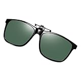 Polarisierende Clip Fahren Männer Und Frauen Outdoor Fahrer Sonnenbrille Pendler Sport UV400 Fahren Sonnenbrille Geschenk (Color : C, Size : 1)