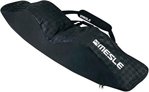 MESLE Wake- und Kiteboardtasche Padded, bis 146 cm Boardlänge mit Bindung, gepolstert, Wakeboard-Tasche Kite-Board Bag, schwarz