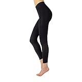 Anticellulite Behandlung, Figurformendes Pyjama, Straffendes Gel und Body Mask mit Koffein (S/M, Black)