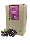 BLEICHHOF® Schwarzer Johannisbeersaft - Direktsaft, vegan, Bag-in-Box (1x3l)