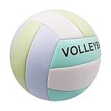Strandvolleyball - Volleyball | Sportspiel Training Fitnessstudio Soft Pu Leder Ball für Kinder Jugend und Erwachsene Mädchen wasserdichte Innen im Freien im Freien im Freien im Freien f