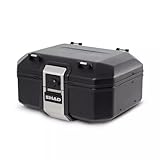 SHAD TR37 Top Case Terra Black Edition, Aluminium-Koffer, 37 Liter, Schwarz