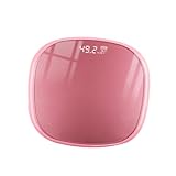 PartyKindom Smart Körperwaage mit Präziser Gewichtsmessung Wiederaufladbar Schlankes Design Digitale Fitness für Zuhause Geeignet für Familien zur Gesundheitsüberwachung Zufällige Farbe