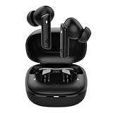 Spigen Audio True Wireless SA-TW P20 kabellose In-Ear Ohrhörer mit 30 Stunden Spielzeit, bis zu 40dB 3 Multi-Mode ANC Pro, EQ-Anpassung, 6 Mikrofone, Gaming-Modus, LCP Graphen-Treiber, IPX5 - Schwarz