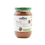 Coteaux Nantais Fruchtpüree, Rhabarber-Apfel, demeter, 360g (2)