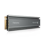 Nvme SSD M.2 2280 500GB Interne Festplatte mit Kühlkörper PCIe 4.0, 4800MB/s Lesen, 2650MB/s Schreiben, für Gaming, Videoschnitt, Kompatibel mit Desktop, Spielekonsole (S660)