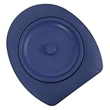 VILLCASE Toilleten Sitz wc-sitz toilettendeckel Komfortabler Toilettensitz Toilettensitzabdeckung Toilettensitzbefestigung langsam schließender Toilettensitz wc sitz schrauben Abs Sky-blue
