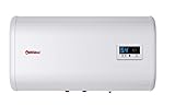 Thermex IF 50 H Comfort Horizontaler flacher 50-Liter-Warmwasserspeicher mit digitalem Betrieb, Weiss