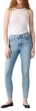 Levi's Women's 720 HIRISE SUPER Skinny Light Indigo-Worn IN Jeans, Genres On Repeat, 28W x 28L