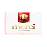 merci Finest Selection Große Vielfalt – 10 x 400g – Gefüllte und nicht gefüllte Schokoladen-Spezialitäten