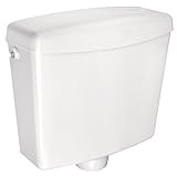 Cornat Spülkasten KELLU, weiß / Start-/Stopp-Spülung / Toilettenspülung / Aufputzspülkasten / Toilette / Badezimmer / SPK1500