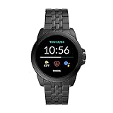 Fossil Herren Touchscreen Smartwatch 5E. Generation mit Lautsprecher, Herzfrequenz, NFC und Smartphone Benachrichtigungen