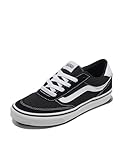 Vans Damen Brooklyn Ls Sneaker, Suede/Canvas Black/White, 38.5 EU