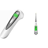 Bundle Baby-Fiebertthermometer: Infrarot-Fieberthermometer reer Colour SoftTemp für schnelle Kontrolle und ExpressTemp Pro für genaueste Messung - kurze Messzeit, beleuchtetes Display, flexible Spitze