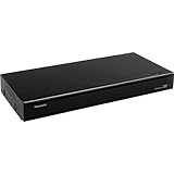 Panasonic DMR-BCT760AG Blu-Ray Player und Recorder mit Twin HD DVB-C Tuner, 500 GB Festplatte, 4K Upscaling, Ultra HD, Simultanaufnahme, Smart Ready, Schwarz