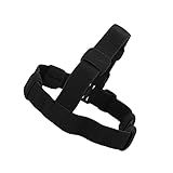 Tomvorks Schwarzes Taschenlampen-Stirnband, Stirnlampenband, Elastisch, Stabiler Halter für 18650 Outdoor-Werkzeuge, Camping, Wandern, Angeln