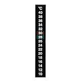 Horizontales Thermometer Zum Aufkleben Horizontale Thermometer Aufkleber Digitale Temperaturanzeige Zum Gären Brauen Brauen Thermometer