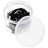 PACKOVE 24 Stück Teiliges Set Elastische Haargummis für Damen Hochwertige Haargummis für Einfache Haarbänder für Alltag und Besondere Anlässe Klassisches Schwarz Vielseitig Einsetzbar