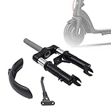 fennnds Elektroroller Vordergabel für Elektroroller M365 und Pro, Pro2, E Scooter Federgabel aus Metal Elektroroller Vorderradgabelaufhängung Modifikation Zubehör für Modifikations und Reparatur
