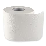 HygoClean Toilettenpapier, Kleinrolle, 2-lagig, hochweiß | Zellulose, 40 Rollen, WC-Papier, Klopapier