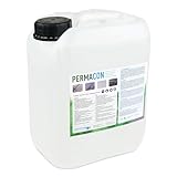 Ecoform Permacon Betonversiegelung 5 Liter - Transparente Wasserdichte Beschichtung für Beton & Stein - permanenter Feuchteschutz Innen & Außen