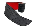 Upgrade4cars Auto Ladekantenschutz Universal 90 x 8 cm | Zuschneidbar & Selbstklebend | Kofferraum Stoßstangenschutz