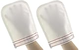 OG-ER Türkisches Hammam-Handschuh, Weiß - 2Stück