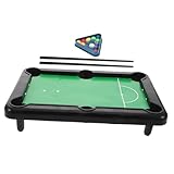 Milisten Mini Billardtisch Kunststoff Tragbar Interaktives Poolspiel für Eltern Junge Mädchen Spiele Fördert Konzentration Koordination Kompakt für Drinnen und Draußen