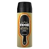 Axe Bodyspray Magnum Gold Caramel Billionaire Limited Edition Deo ohne Aluminiumsalze bekämpft geruchsbildende Bakterien und unangenehme Gerüche 150 ml