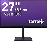 Terra LCD 2727W HA V2 Black 27' HDMI DisplayPort USB-C GREENLINE Plus AMD FreeSync Full-HD-Auflösung 27 Zoll Display schwarz rahmenloses Design höhenverstellbar