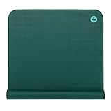 Bodhi Yogamatte ECO PRO Travel | 100% Naturkautschuk | Superleicht & Faltbar | Extrem Rutschfest | Ökologisch | Profi-Matte für Yoga & Pilates | Ideal zum Reisen | 185 x 60 x 0,13 cm | jungle-green