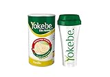 Yokebe Vanille Starterpaket inklusive Shaker - Die Aktivkost - Diätshake zur Gewichtsabnahme - glutenfrei, laktosefrei und vegetarisch - Diät-Drink mit Proteinen (500 g = 12 Portionen)