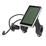 LCD Display 6 pin,Fahrradcomputer,Display Für Swagtron Eb7 Elektrofahrrad-Display Elektrisches Fahrrad M5 LCD Display Wasserdichtes Anschlussfeld Elektrischer Roller