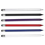 SHINEOFI 6 Stück Stylus Pen Pencil Form Kapazitiver Touchscreen Stift Für Tablets Und Smartphones Dualfunktion Präzise Navigation Schreiben Und Zeichnen Kompakt Reisegeeignet