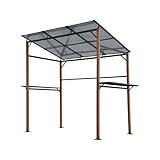 sweeek - Grillüberdachung, Grillpavillon mit 2 Seitentischen - Arausio