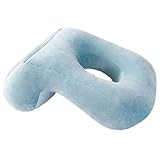 LLHCF U-förmiges Schreibtischkissen, Nackenstütze, für Sitzkissen, Kopfstütze, Reisen, Büro, Nackenkissen mit Armlehne für Damen und Herren