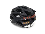 LIVALL BH60SE Neo - Smarter Fahrradhelm mit Bremslicht und LED-Licht-System, SOS-Alarm-System, und Bluetooth Multimedia Einheit, in schwarz, Größe 55-61 cm Kopfumfang Bh60se Neo Schwarz