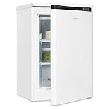 Exquisit Gefrierschrank, Tiefkühlschrank, 85 Liter, 3 Schubladen, Energieklasse C, 4-Sterne-Gefrierfach, Gefireschrank klein, GS581-051C weiß
