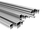 Aluminium Vierkantrohr/Rechteckrohr Quadratrohr Alurohr Rohr Profil Aluminium 30 x 20 x 2 mm x 2.000+-4 mm