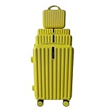 Hartschalenkoffer 4er-Set Leandra Gelb Reisegepäck Trolley NTK-Collection