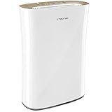 TROTEC Luftreiniger AirgoClean 110 E – HEPA Filter für Allergiker – Räume bis 25 m²/63 m³, Gebläsestufen 4, entfernt 99,97% Aller Partikel, Pollen, Staub