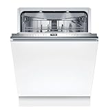 BOSCH SMV6ZCX16E Geschirrspüler Serie 6, vollintegrierte Spülmaschine mit Besteckschublade, 60 cm, Home Connect, Intelligent Programm, Max Flex Körbe, Vario Schublade, Rackmatik